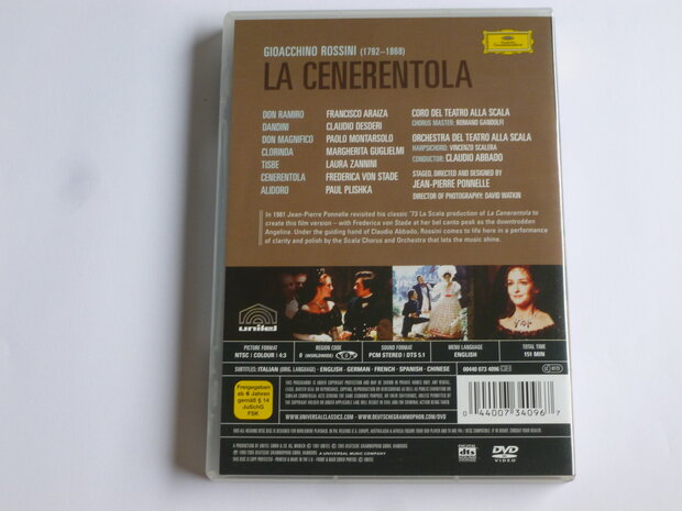 Rossini - La Cenerentola / Von Stade, Claudio Abbado (DVD)