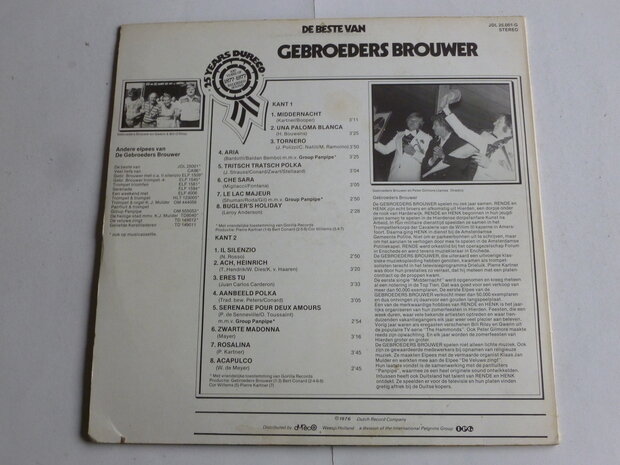 De Beste van Gebroeders Brouwer (LP)