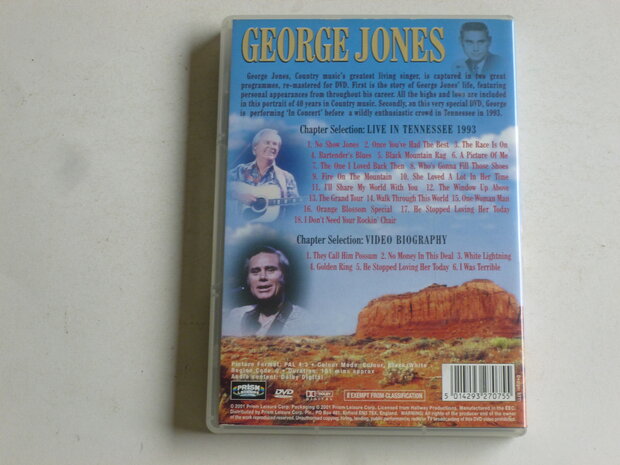 George Jones - Biography and Live Concert (DVD)