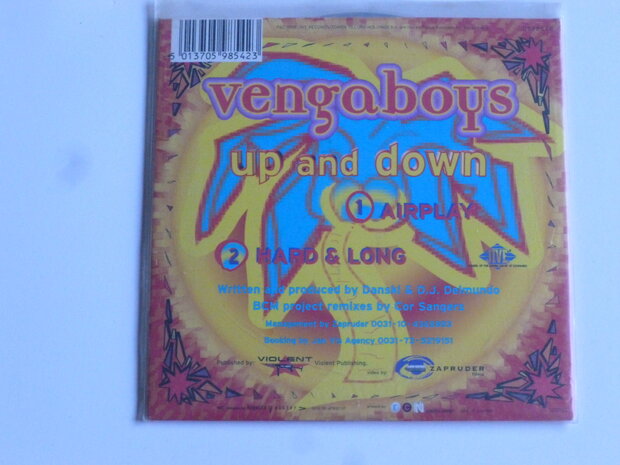 Vengaboys - Up and Down (CD Single)