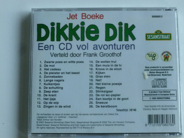 Dikkie Dik - Een CD vol avonturen (nieuw)