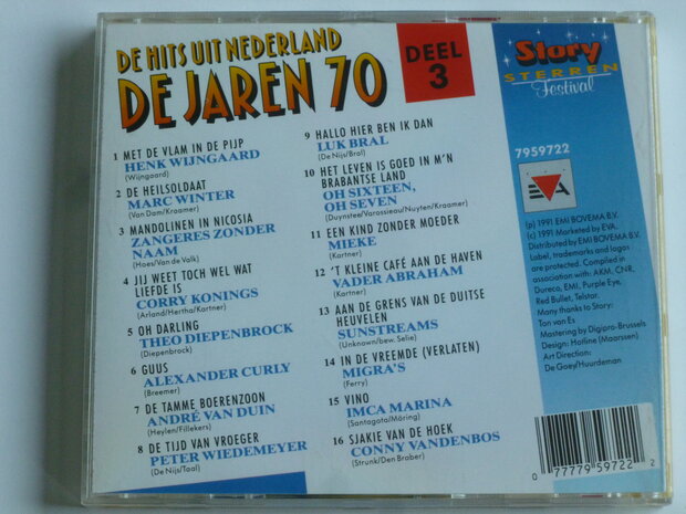 De Hits uit Nederland - De jaren 70 / Deel 3