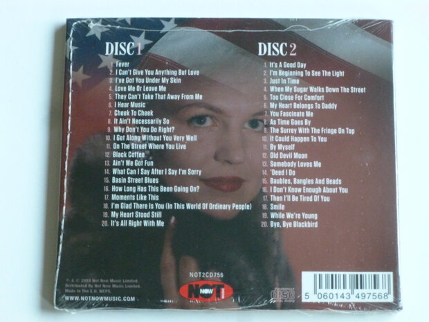 Peggy Lee - sings The great American Songbook (2 CD) nieuw