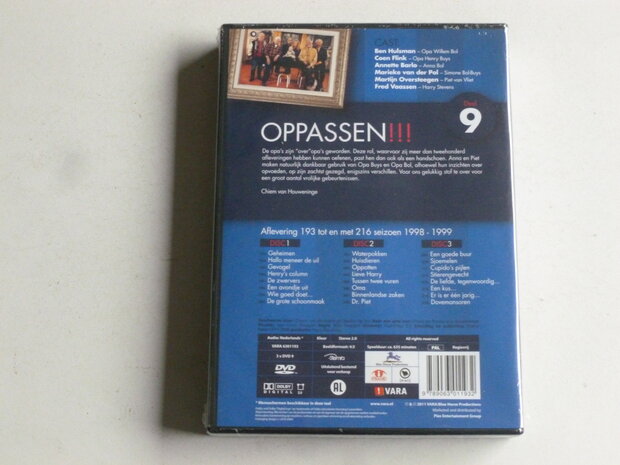 Oppassen!!! - Deel 9 / afl. 193 t/m 216 (3 DVD) Nieuw