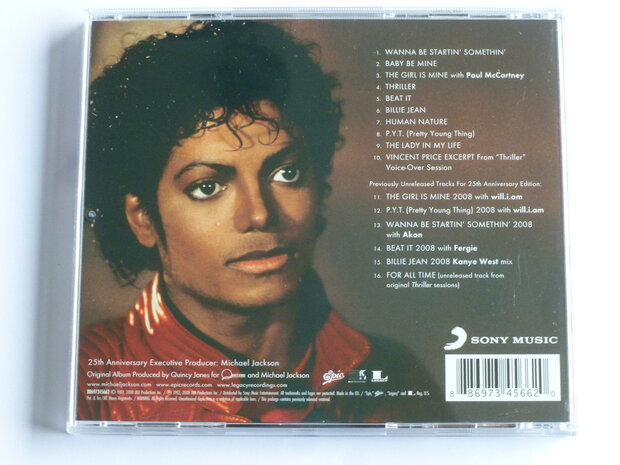 Michael Jackson - Thriller (25th anniversary edition)