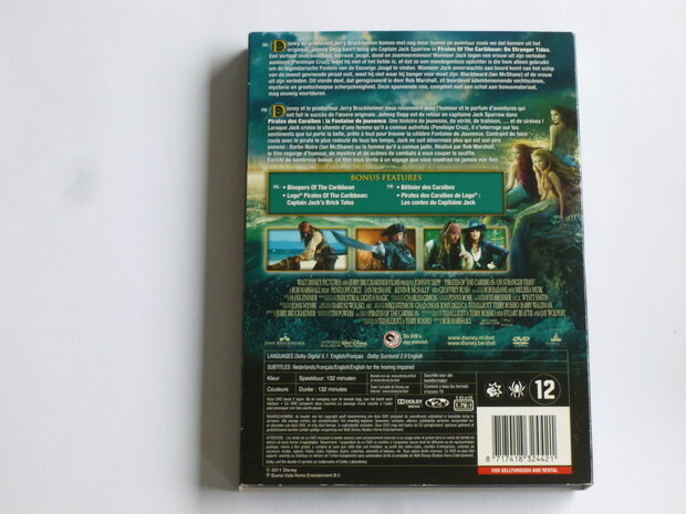 Pirates of the Caribbean 4 - On stranger Tides (DVD)