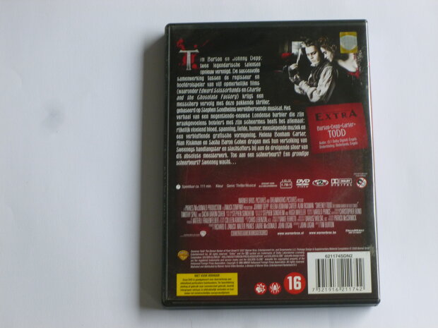 Sweeney Tod - Tim Burton, Johnny Depp (DVD)