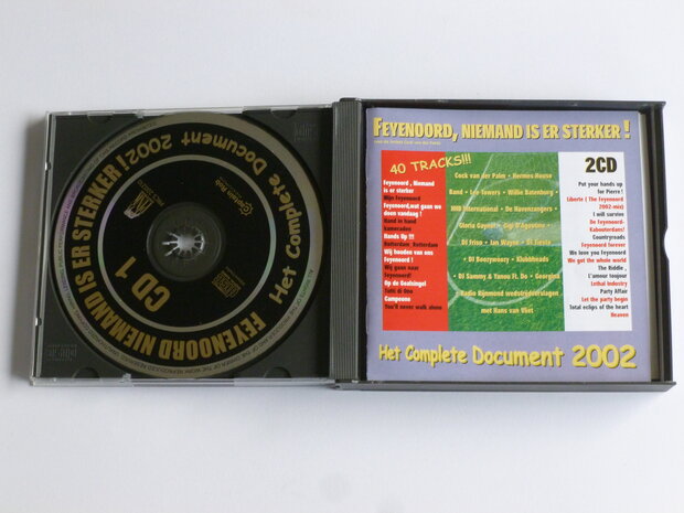 Feyenoord, Niemand is er sterker! - Het Complete Document 2002 (2 CD)