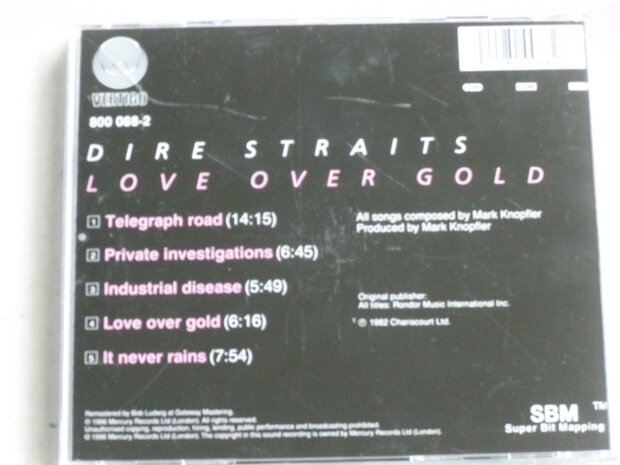 Dire Straits - Love over Gold (remastered)