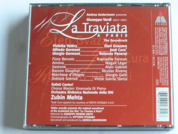 Verdi - La Traviata a Paris / Zubin Mehta, Gvazava (2 CD)