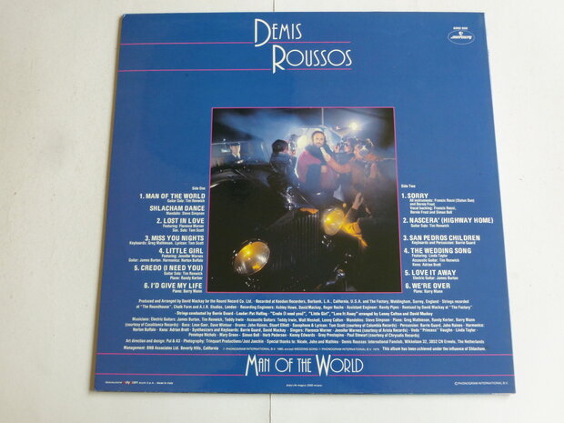 Demis Roussos - Man of the World (LP) 6302020