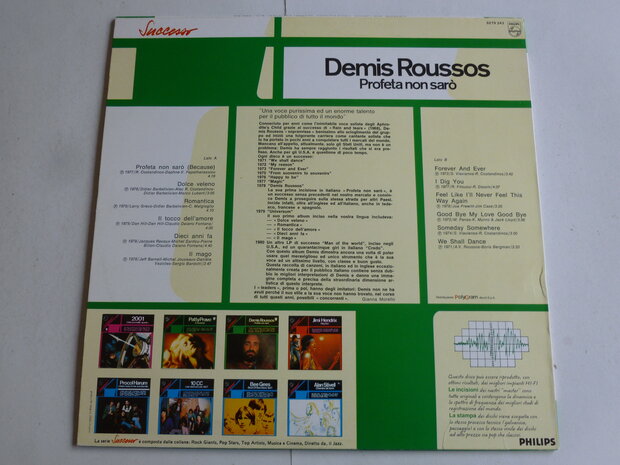 Demis Roussos - Profeta non saro (LP) 9279243