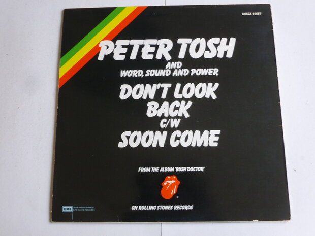 Peter Tosh - Don't look back (met Mick Jagger) Maxi Single