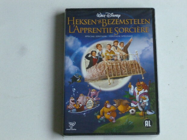 Heksen en Bezemstelen - Walt Disney (DVD) Nieuw