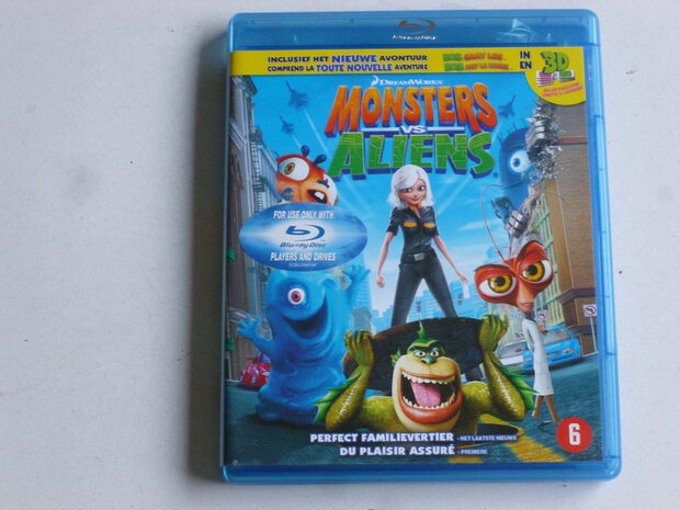 Monsters vs Aliens (3D Blu-ray ) incl.3 D brillen