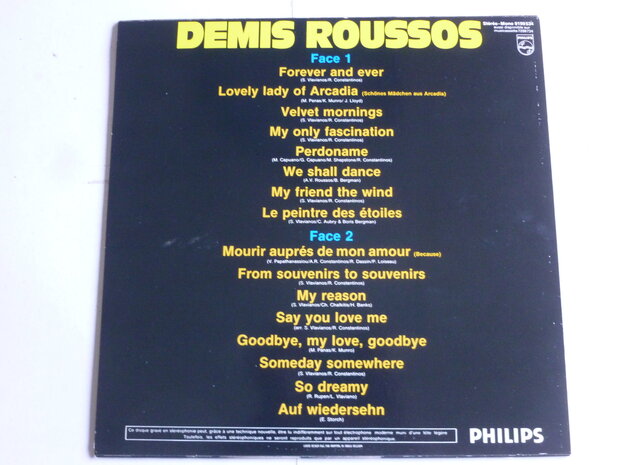 Demis Roussos - Mes Succes (LP)