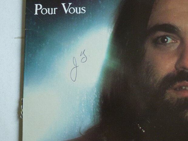 Demis Roussos - Pour Vous (gesigneerd) LP