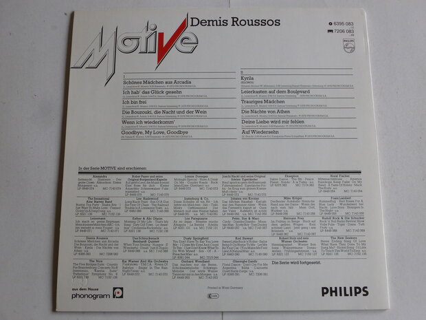 Demis Roussos - Motive (LP)