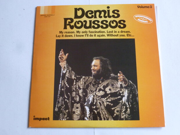 Demis Roussos - Disque D'Or / Volume 3 (LP) 