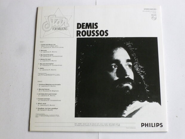 Demis Roussos - Star for Millions (LP) 6325234