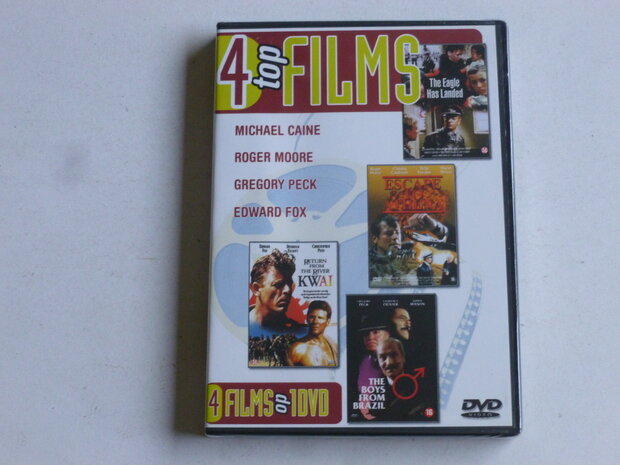 4 Films The Eagle has landed / Escape to Athena / Boys from Brazil / The River Kwai (DVD) Nieuw