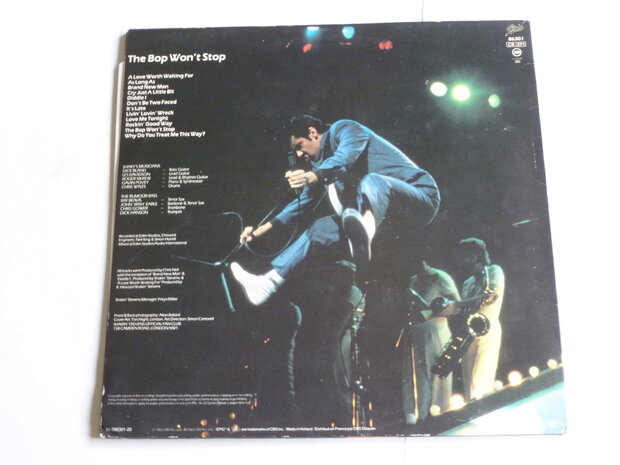 Shakin' Stevens - The Bop won't Stop (LP)