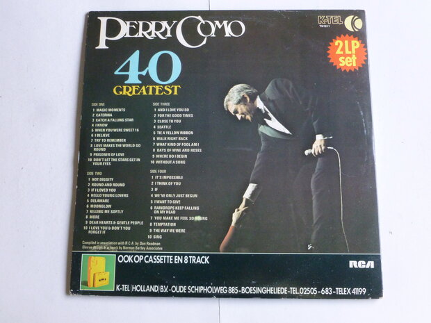 Perry Como - 40 Greatest (2 LP)