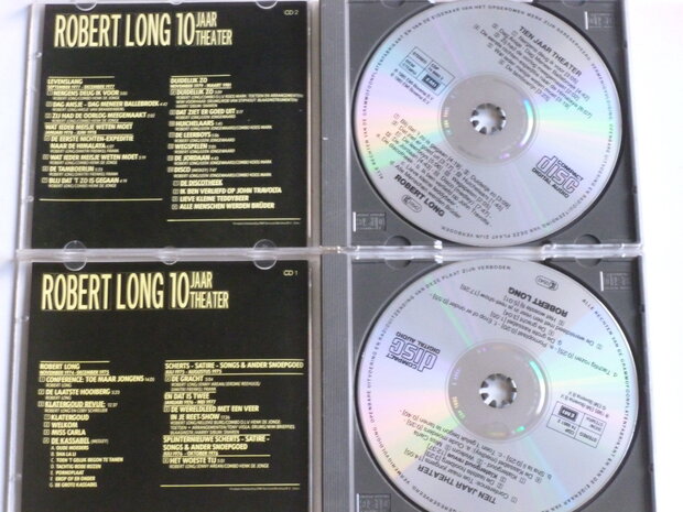 Robert Long - 10 Jaar Theater (3 CD)