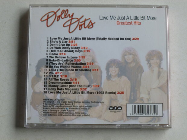 Dolly Dots - Greatest Hits / Love me just a little bit more