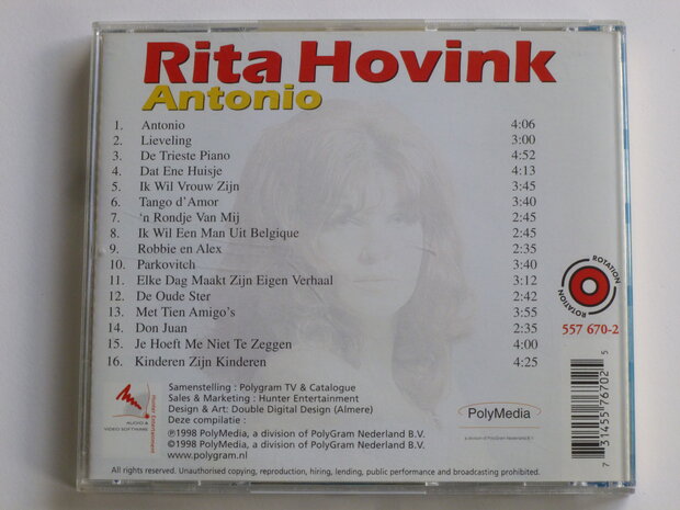 Rita Hovink - Antonio