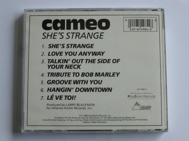 Cameo - She's Strange