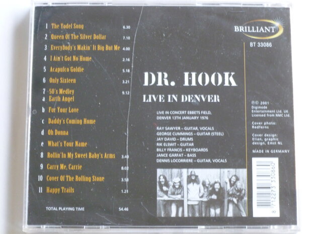 Dr. Hook - Live in Denver