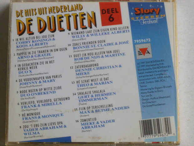 De Hits uit Nederland - De Duetten