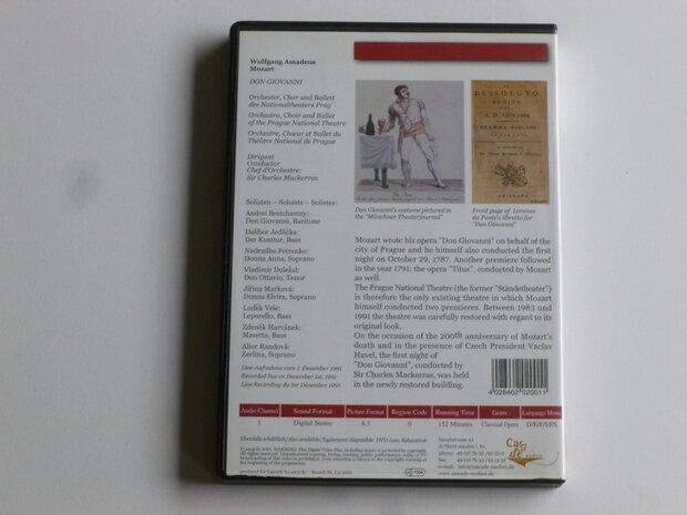 Mozart - Don Giovanni / Sir Charles Mackerras (DVD)