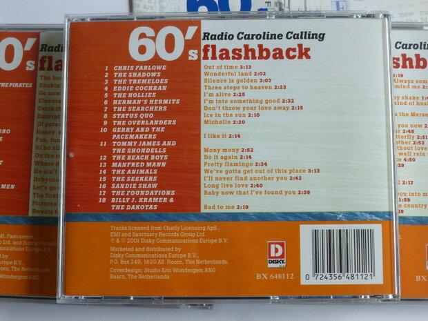 Radio Caroline calling 60's Flashback (3 CD)