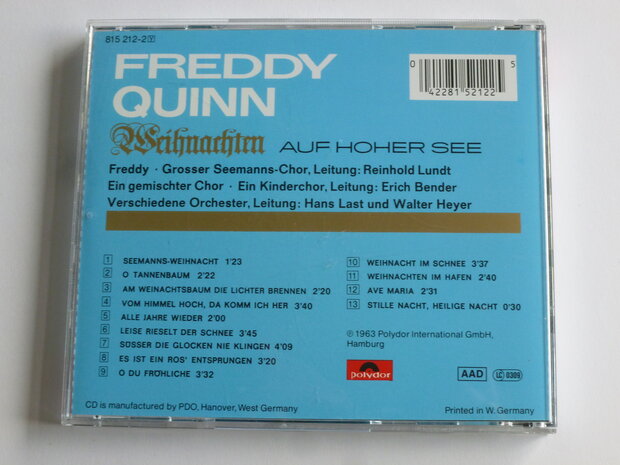 Freddy Quinn - Weihnachten auf Hoher See