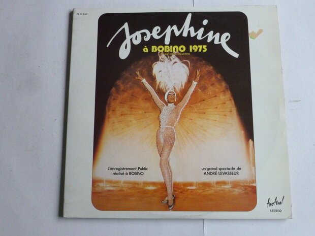 Josephine a Bobino 1975 - Andre Levasseur (2 LP)