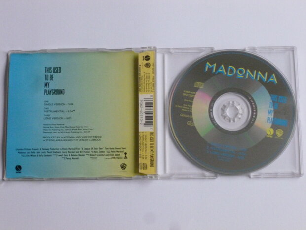 Madonna - This used to be my Playground (CD Single)