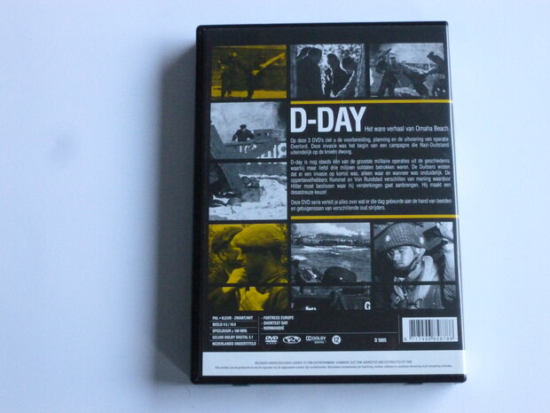 D-Day - Het ware verhaal van Omaha Beach (3 DVD)