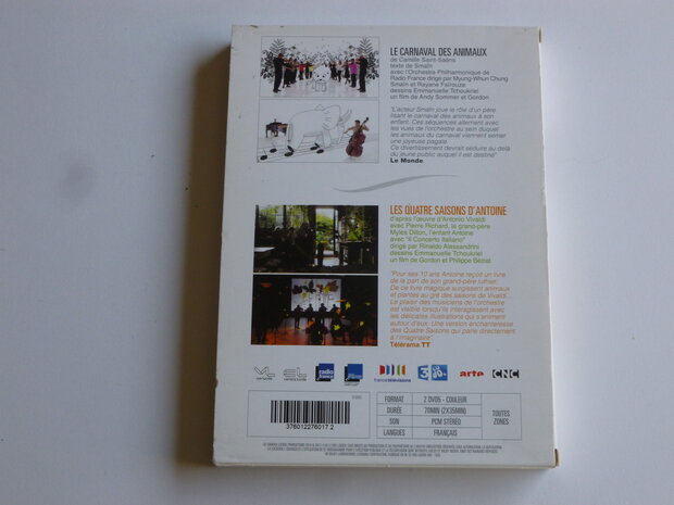 Le Carnaval des Animaux / Les 4 Seaisons d' Antoine - Whun Chung / Pierre Richard (2 DVD)