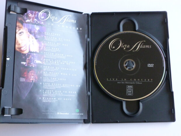 Oleta Adams - Live in Concert met het Metropole Orkest (DVD)