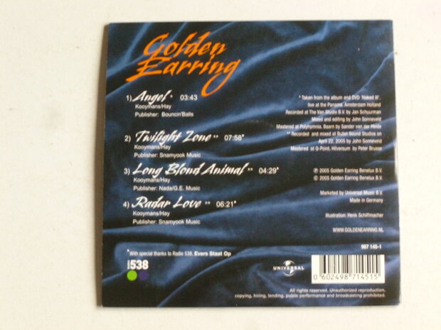 Golden Earring - Angel (CD Single)