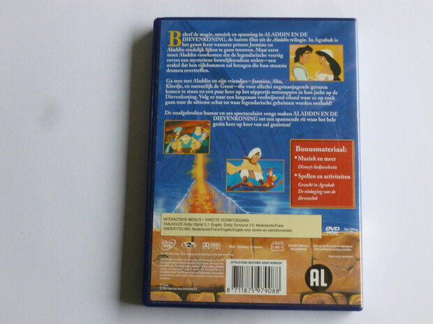 Aladdin en de Dievenkoning (DVD) speciale uitvoering