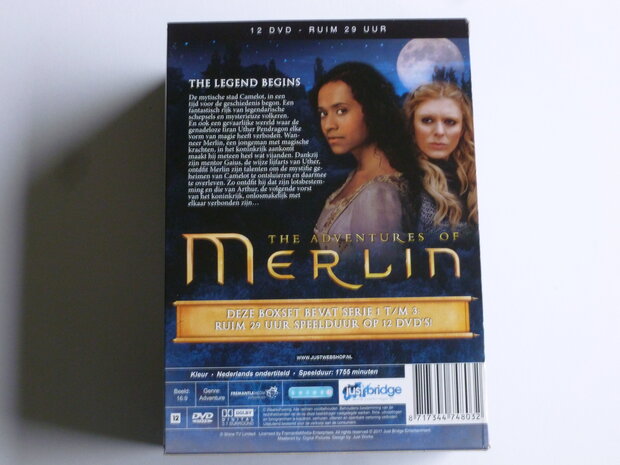 Merlin - The Adventures of Merlin / De Complete Serie 1/m 3  (12 DVD)