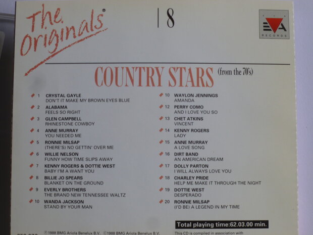 The Originals 8 - Country Stars