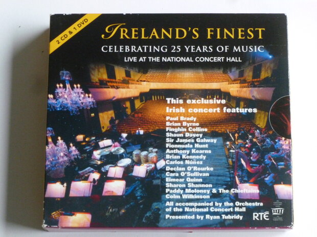 Ireland's Finest - Celebrating 25 years of Music / Live (2 CD + DVD)