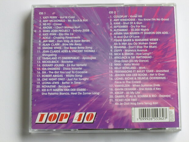 Het Beste uit de Top 40 2008 (2 CD)