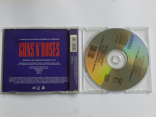 Guns N' Roses - Knockin' on heaven's door (CD Single)