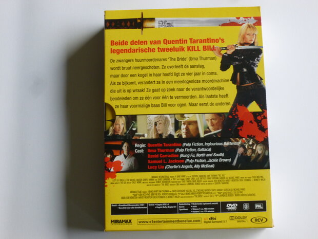 Kill Bill volume 1 & 2 / Uma Thurman, Tarantino (2 DVD)