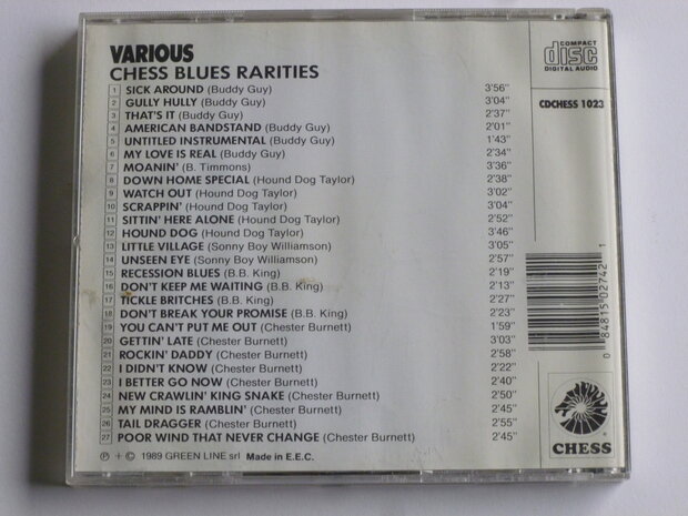 Chess Blues Rarities - various artists